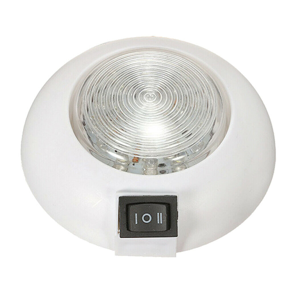 Car LED Dome Roof Ceiling Light Lamp Van Truck Toplight White Red Light