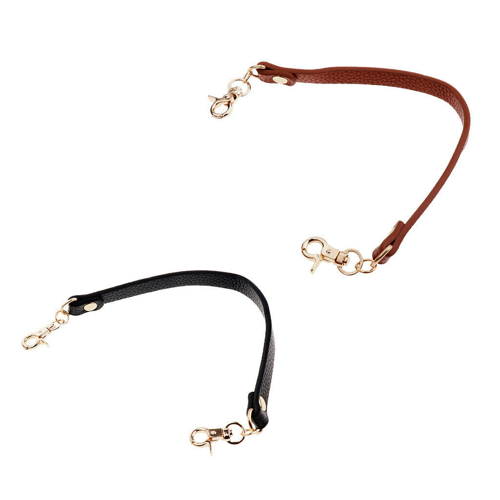 2pcs Handbag Handle Replacement Shoulder Strap Total Length 30cm Width 1cm