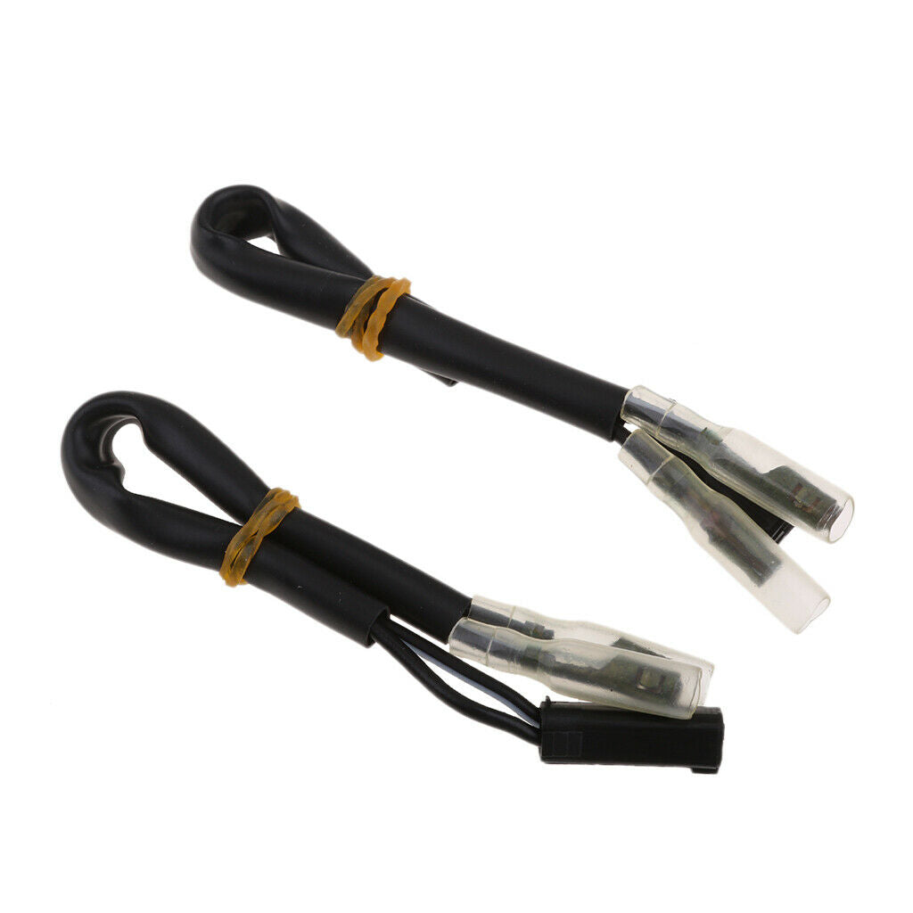 Pair Turn Signal Wire Adapter Plug for for Suzuki GSX 6GSXR 600 750 1300R