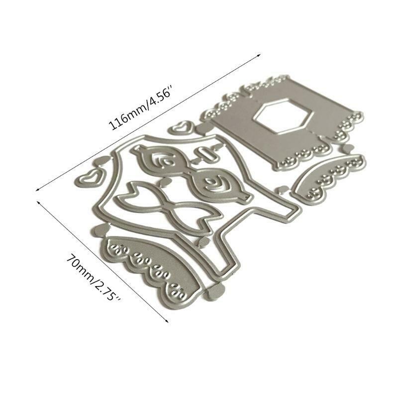 Lace Trim Bodysuit Carbon Steel Cutting Dies DIY Scrapbooking Photo Album Paper