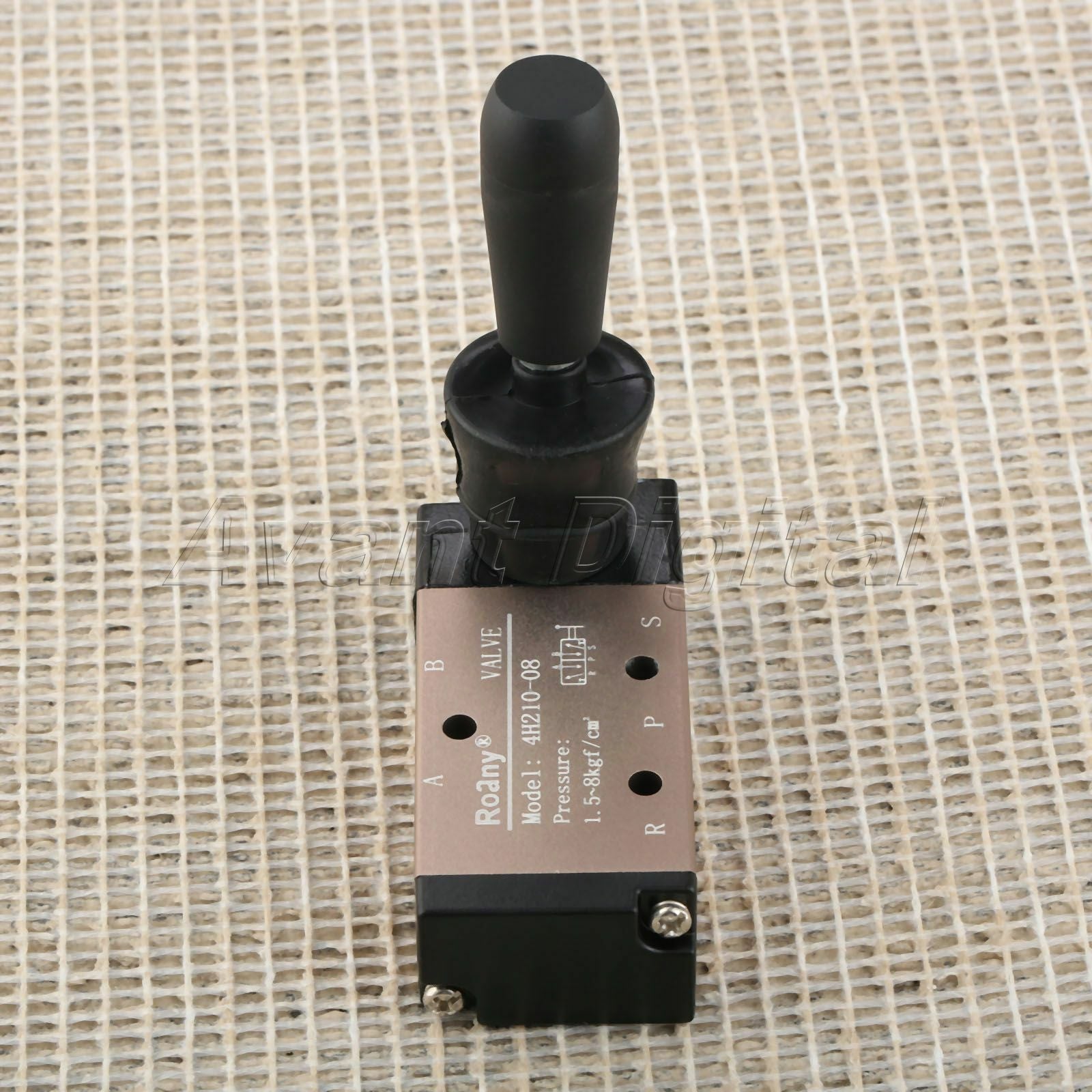 4H210-08 Manual Control Pneumatic Air Hand Lever Operated Valve Port 1/4" Use