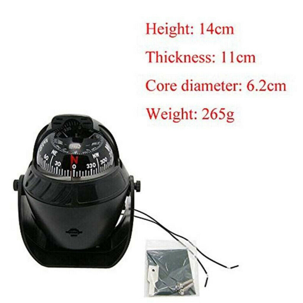 ABS LED Light & Compass Sea Cruise Boat Truck Multi-function High Quality