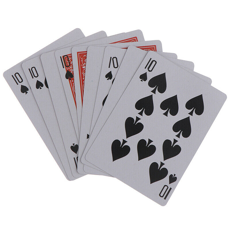 Magic Tricks Props Fast Printing Gimmick Cards Stage Close up illusion MY.l8