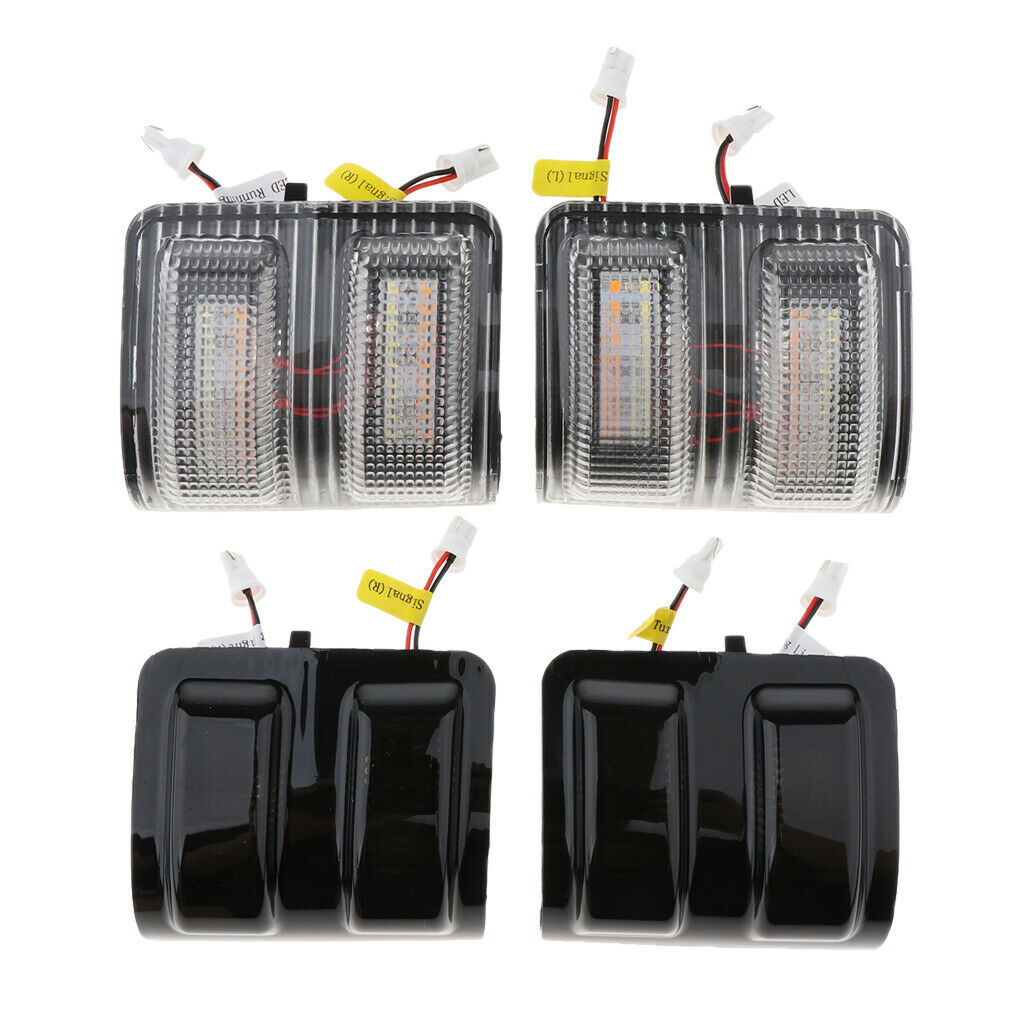 Car LED Signal Towing Side Mirror Turn Signal Light for Ford 250 F350 F450