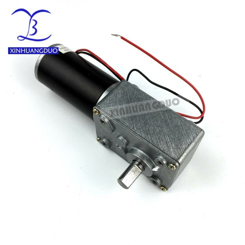 High Torque 12V 100 RPM 5kg.cm Reversible  DC Worm Gear Motor 31zy