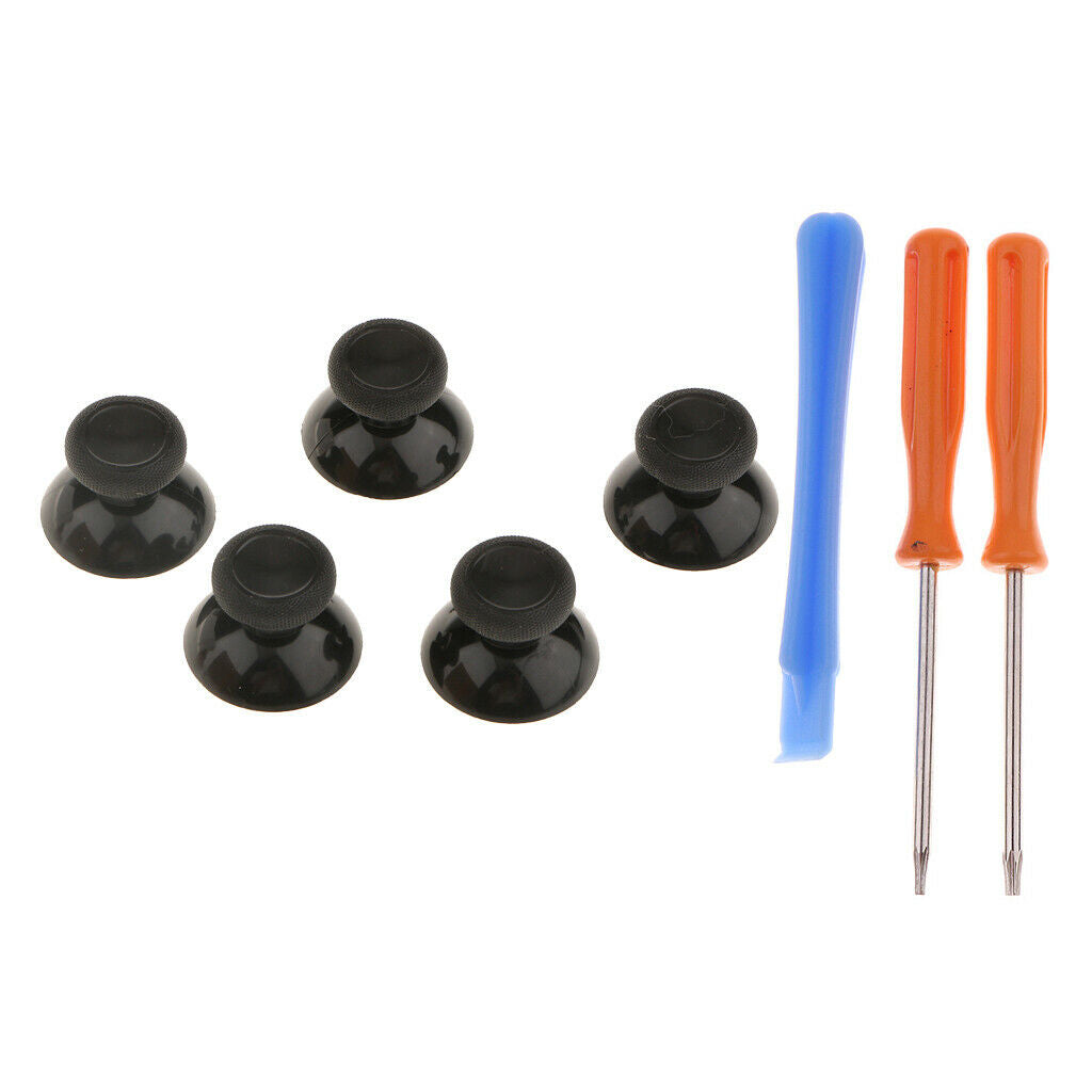 Grip Analog Caps Joystick Protector Cover with Screwdrivers Kit for   One