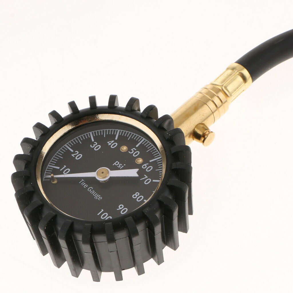 Tire Tyre Air Pressure Gauge Meter Tester 0-100 PSI for Car Truck Motorcycle Van