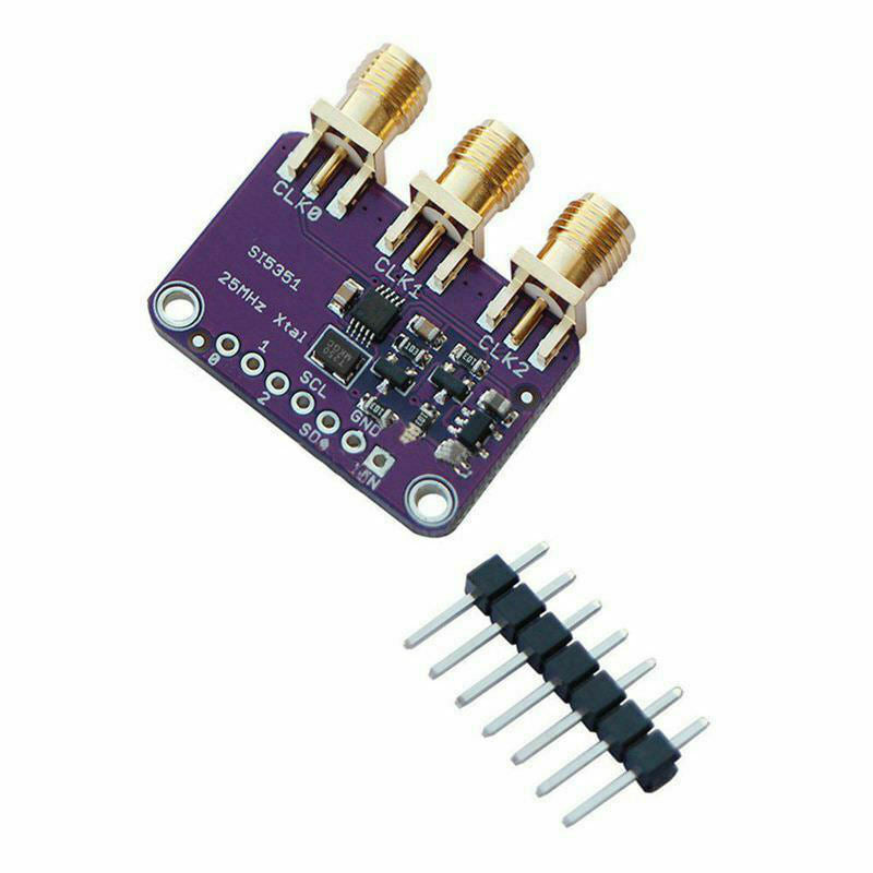 Si5351A I2C 25Mhz Clock Generator Breakout Board 8Khz To 160Mhz For Arduino D9C9