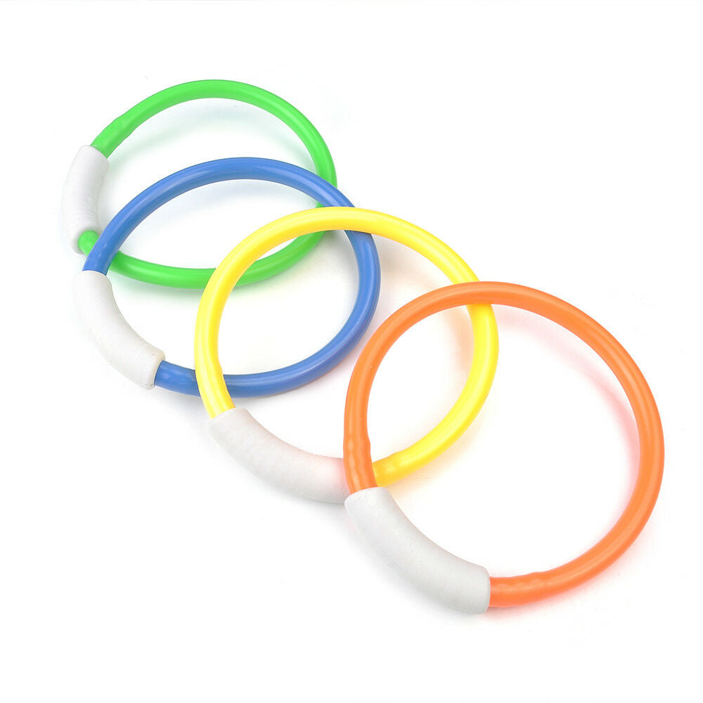 1xUnderwater Diving Ring Water Play Toys Swimming Pool Accessories For Child Kid