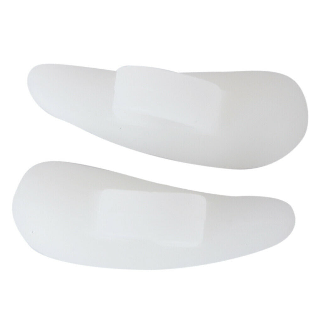 1 Pair Soft Silicone Gel Toe Crests Hammer Claw Mallet Toes Aid Splint
