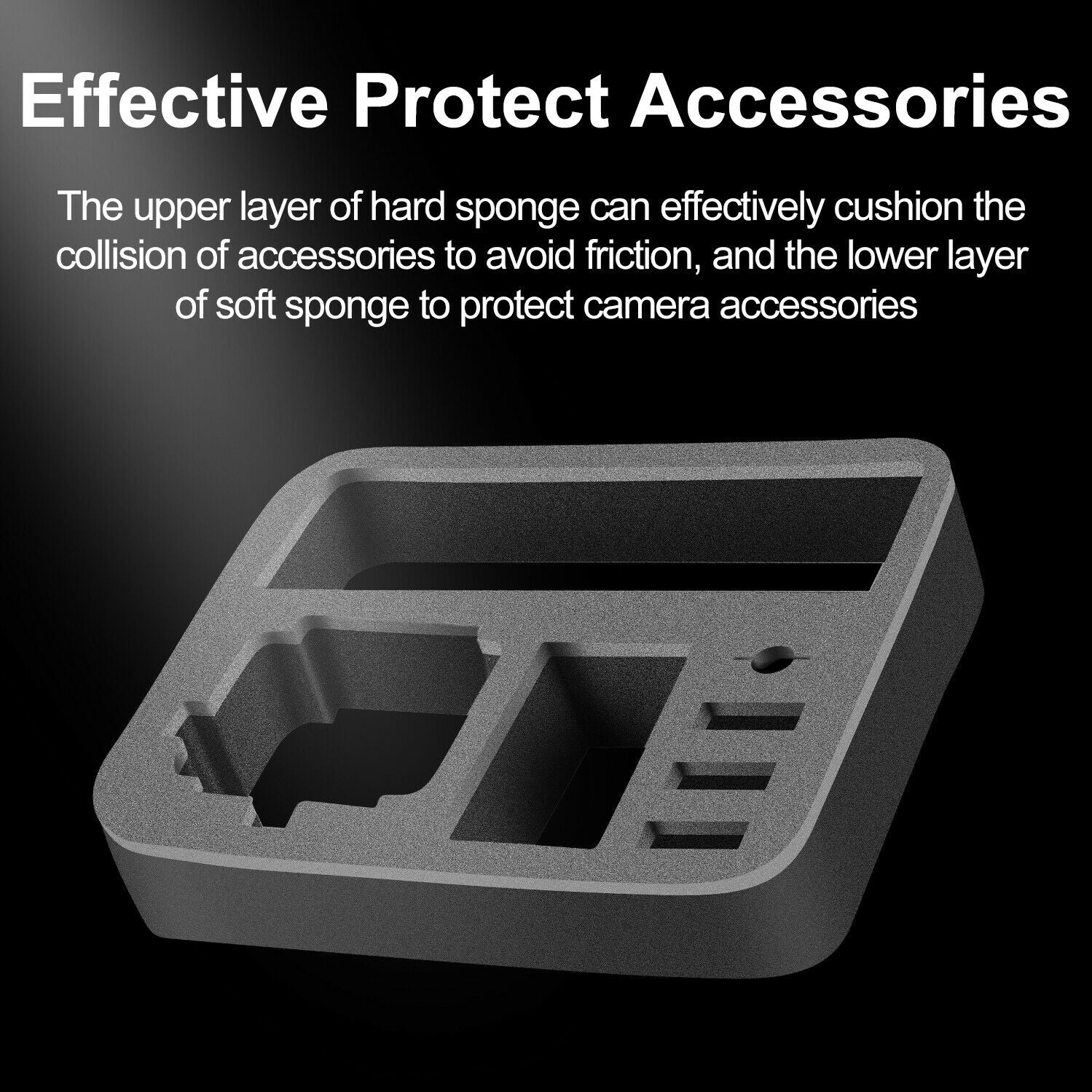 Storage Bag Waterproof Carrying Case for GoPro Hero 10/9/8/7 Action Camera