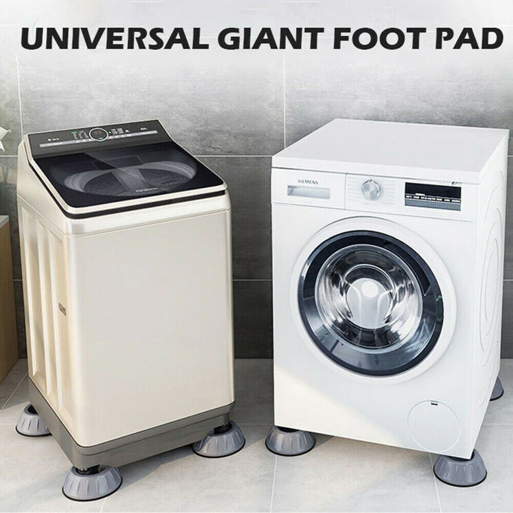 4pcs Anti-Vibration Feet Pads Rubber Mats Washing Machine Non-Slip Shock-Proof
