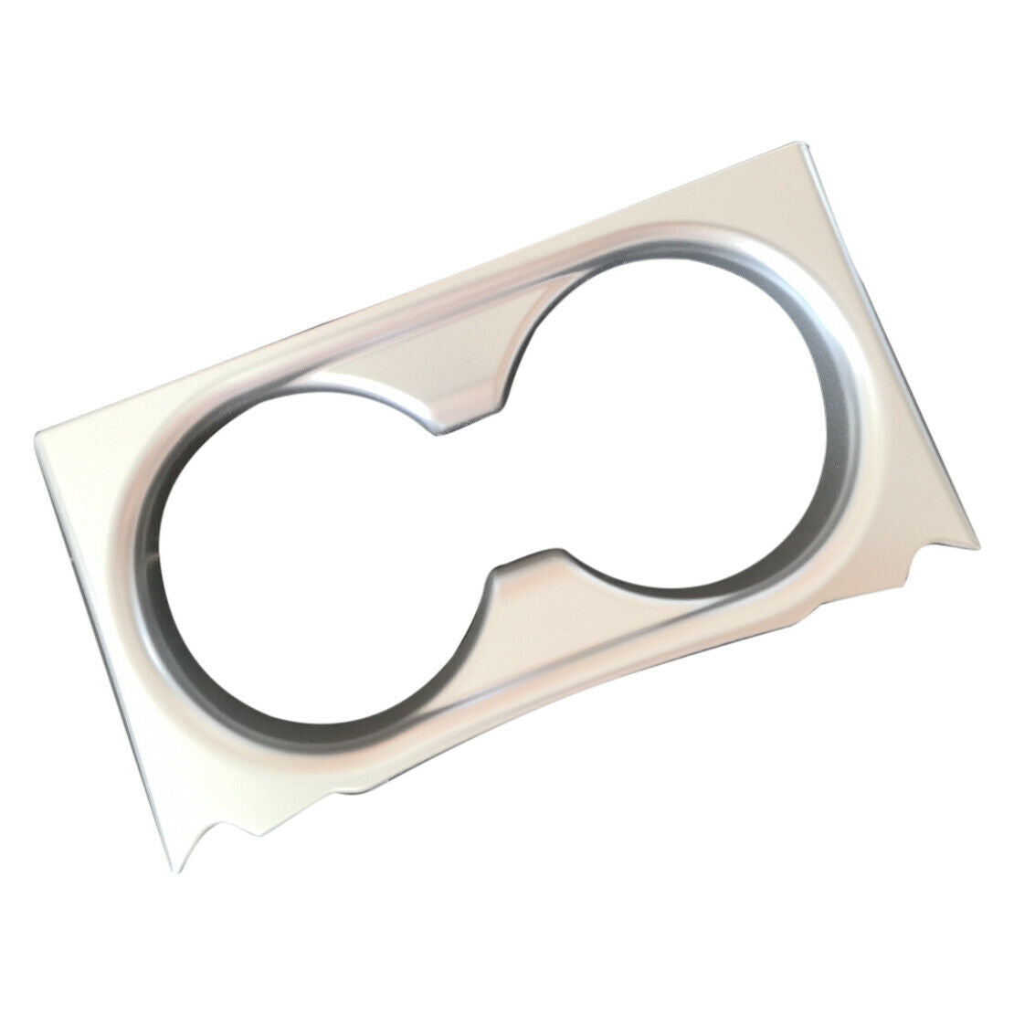 Chrome ABS Cup Holder Cover Trim Fit for Mazda CX-5 KF 17-21