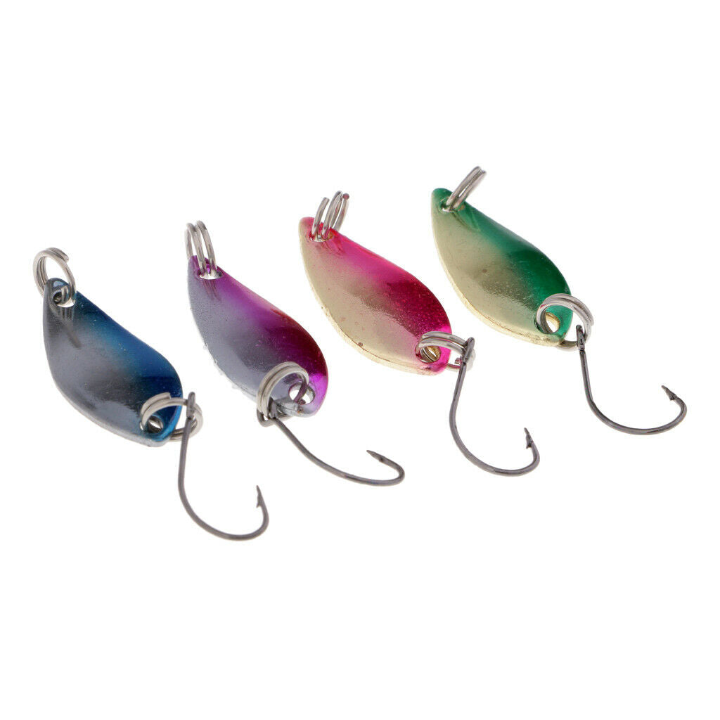 13 Pieces Spoon Spinner Sea Fishing Lures Metal Hard Bass Fishing Lure Baits