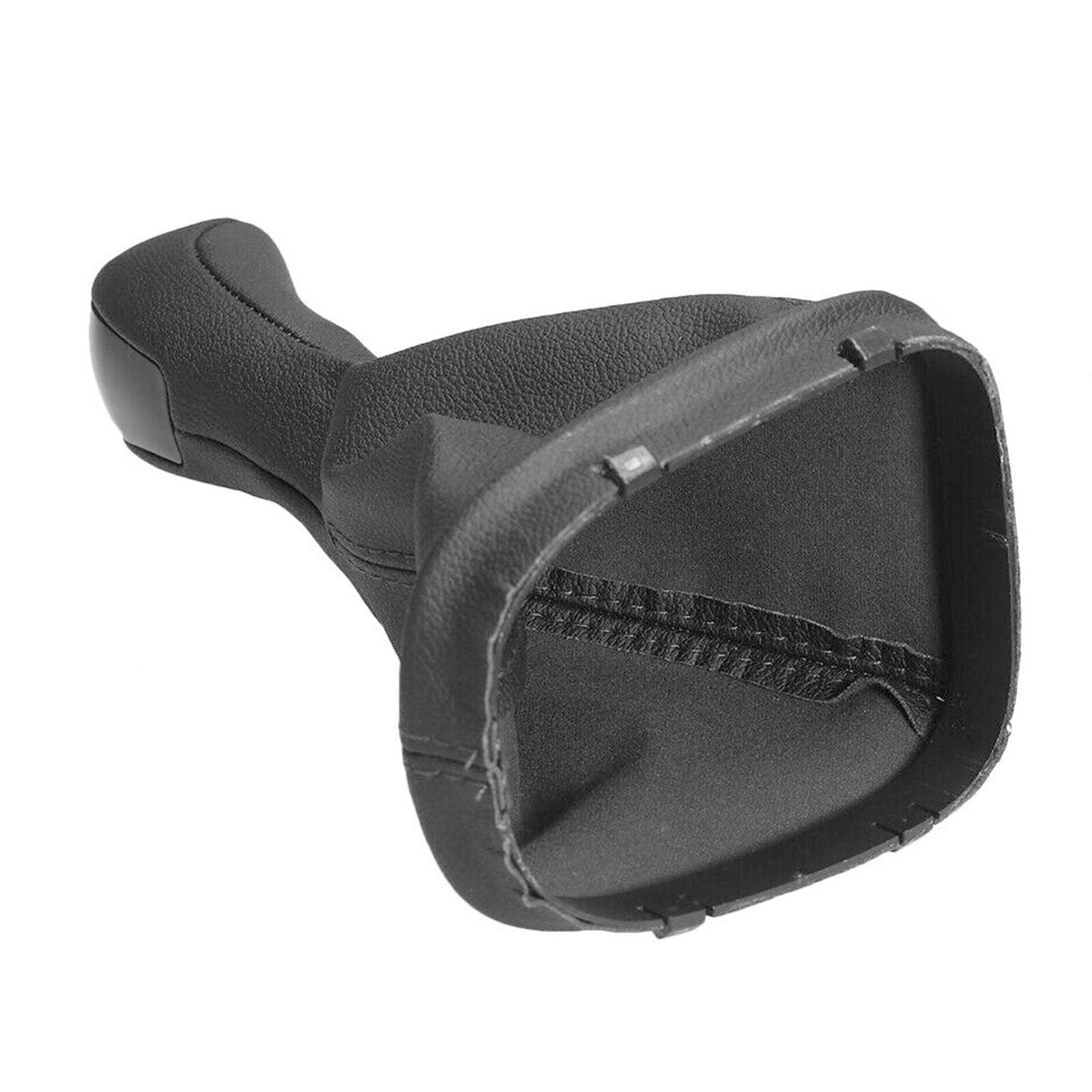 6 Speed Gear Shift Knob Leather Cover Case For Mercedes-Benz C Class W203 D5F4