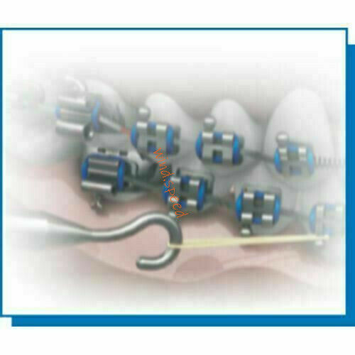 2pc Dental Orthodontic Dynamometer Tension Meter Oral Force Gauge 0-400g 16Ounce
