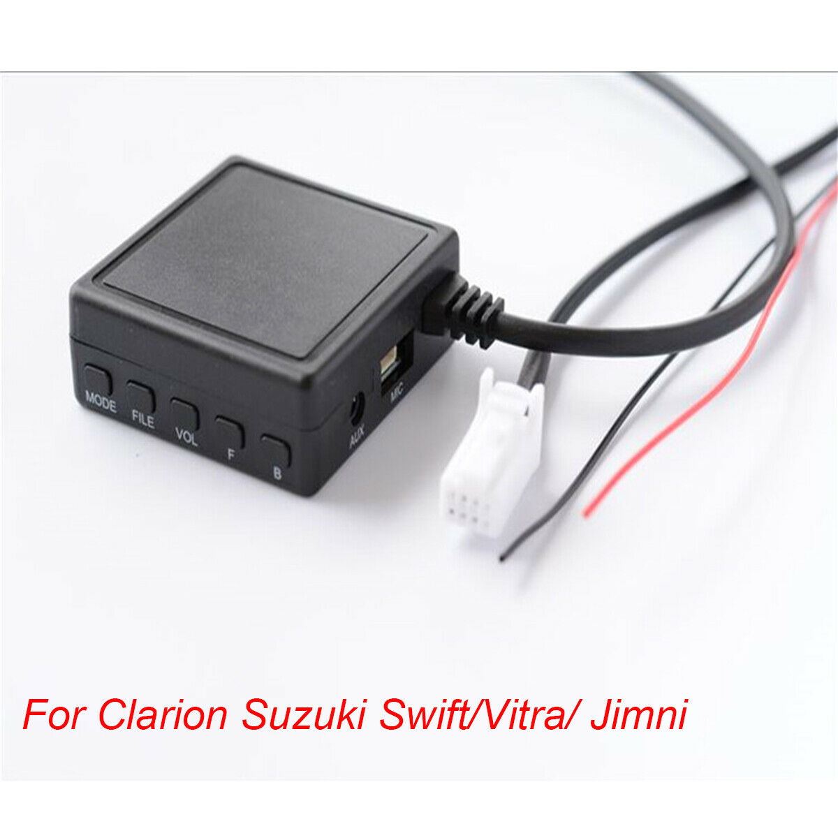 1PCS For Clarion Suzuki Swift/Vitra/ Jimni Car Bluetooth 5.0 Audio Cable Adapter