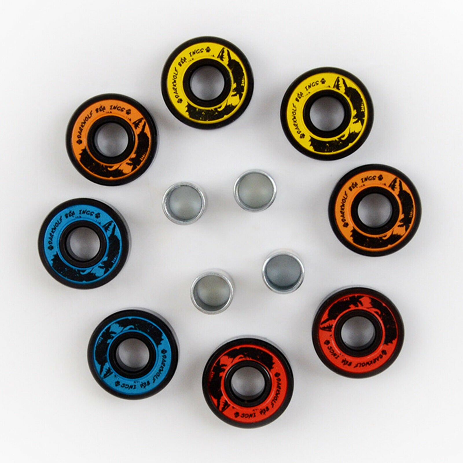 Skateboard Bearing Skates Inline Longboards Roller Wheels Parts Bearings