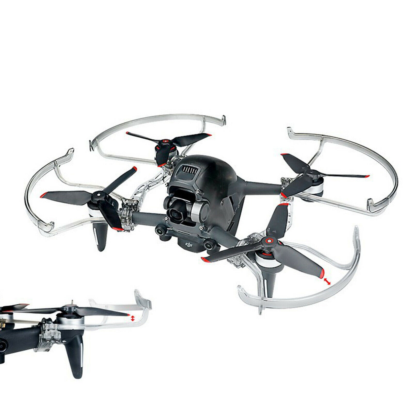 For DJI FPV Drone Anti-collision Propeller Paddle Guard Protection Accessories