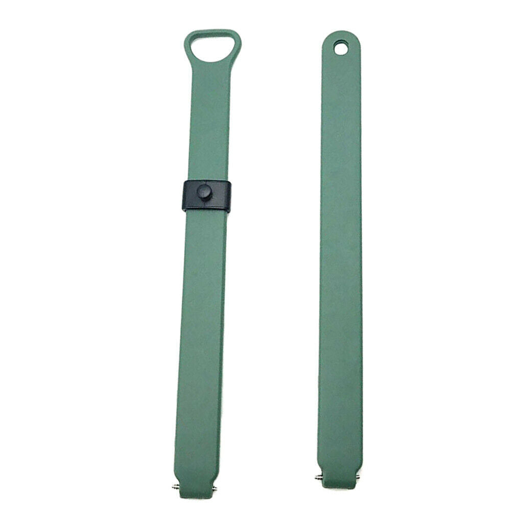 2Pack Replacement Soft TPE Wrist Strap Belt And Metal Buckle For Misfit Ray