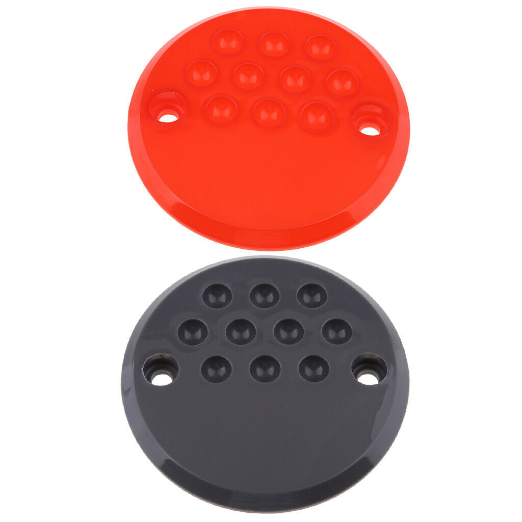 2x Plastic Engine Crank Case Stator Cover For Z750 Z1000 Z750S Grey+Red