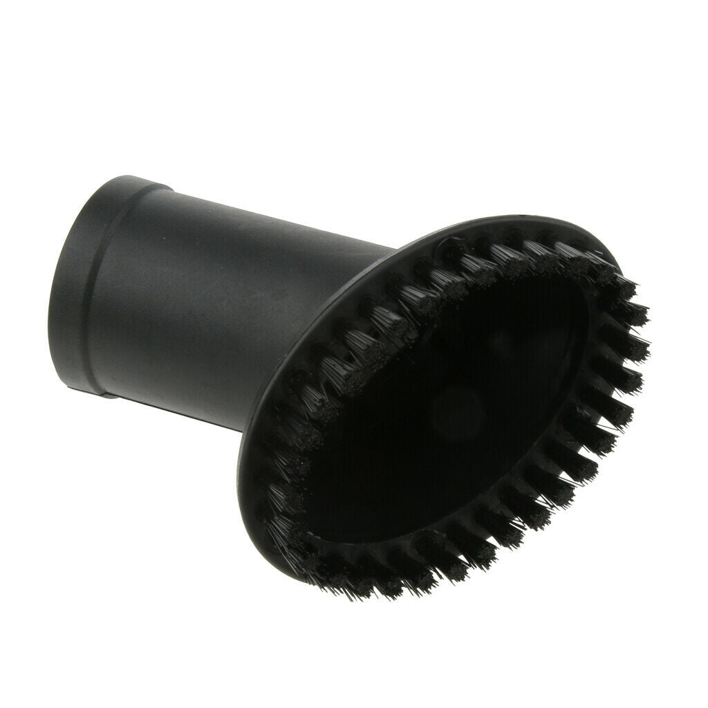 Vacuum Cleaner Dust Brush Fit Vacuum Of 35mm/1.38" Inner Dia Black