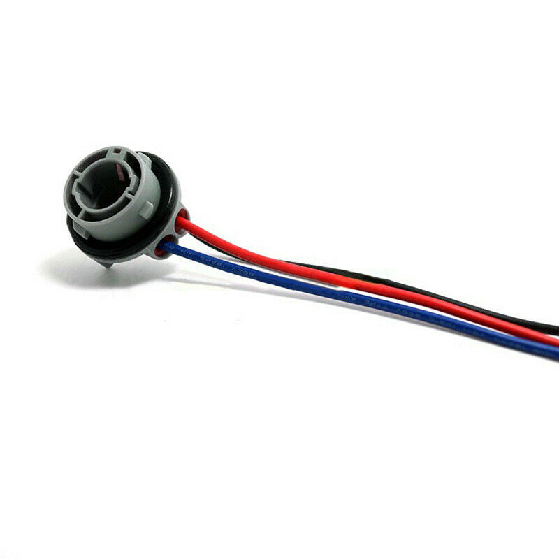 2Pcs 1157 Bulb Socket BAY15D Lamp Holder Adapter Base Connector For Brake.l8