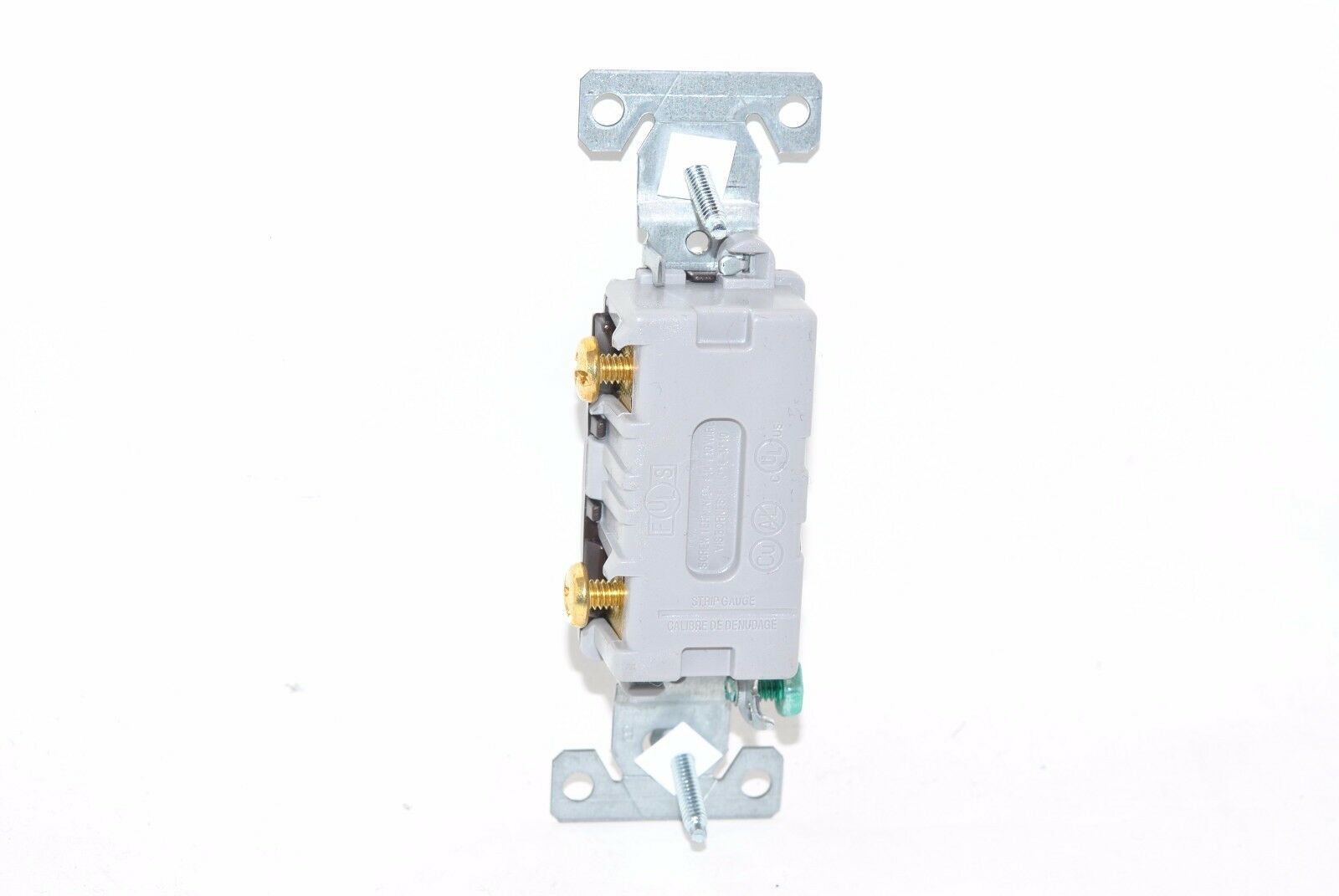 1pcs-COOPER CS115B 15A 120V Commercial Grade AC Toggle Switch - Brown
