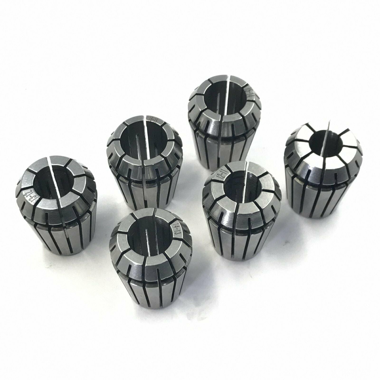 6pcs ER25 (3/16,11/32,1/4,7/16,17/32,5/8 ) Spring collet CNC Cilling Lathe [M1]