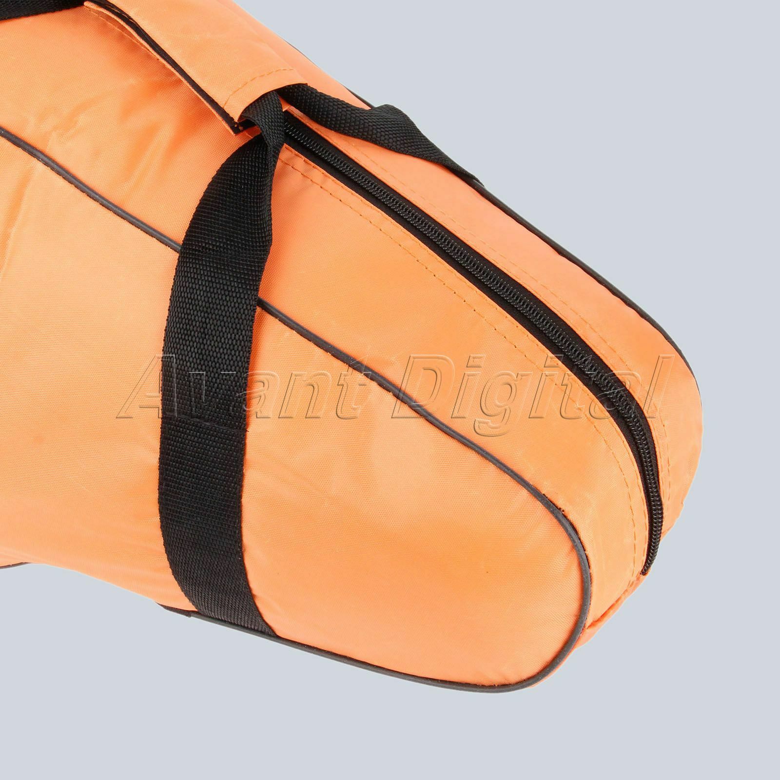 1Pc Orange 16" 18" 20" 22" Chainsaw Carrying Bag Holdall Case Protective Holder