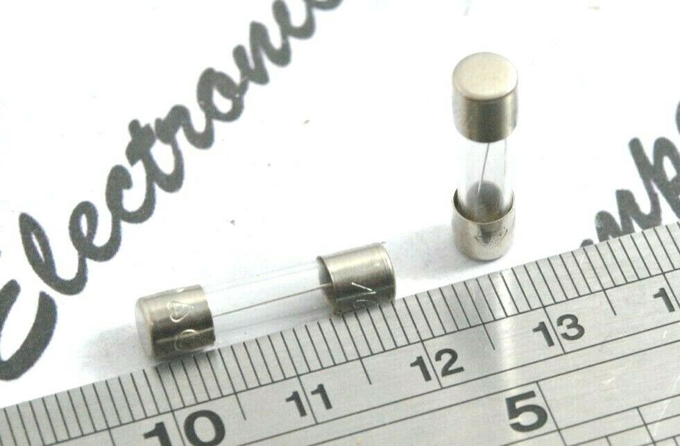 4pcs - BUSS T 4A 250V 5x20mm Glass Fuse NOS