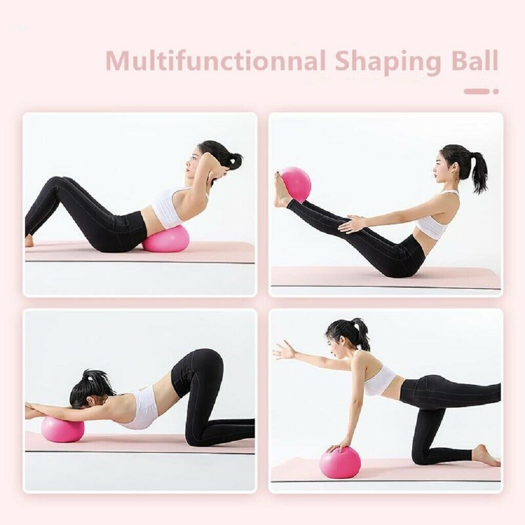 Mini Pilates Yoga 23cm Ball Fitness Over Balls Bender Physical Exercise Balance