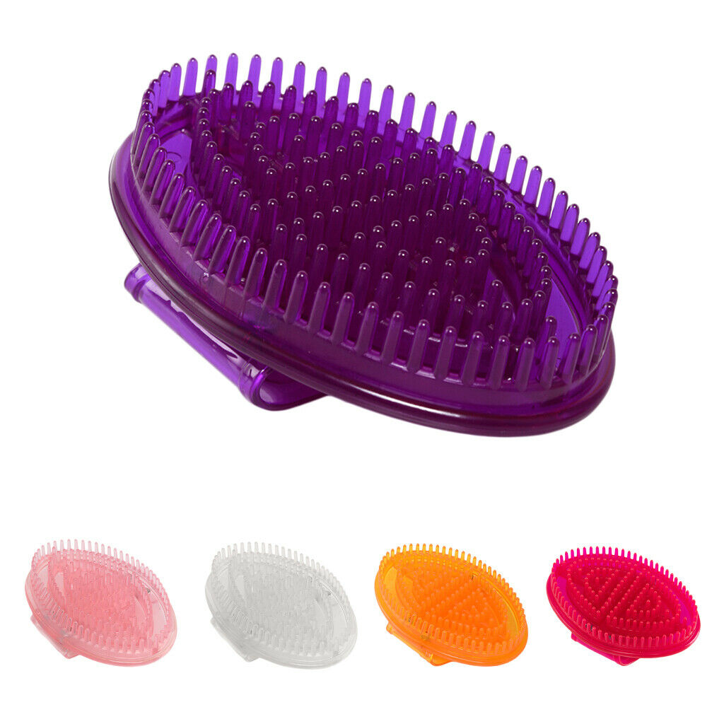 Hair Scalp Massager Shampoo Brush Meridian Brush Scalp Care Brush Clear