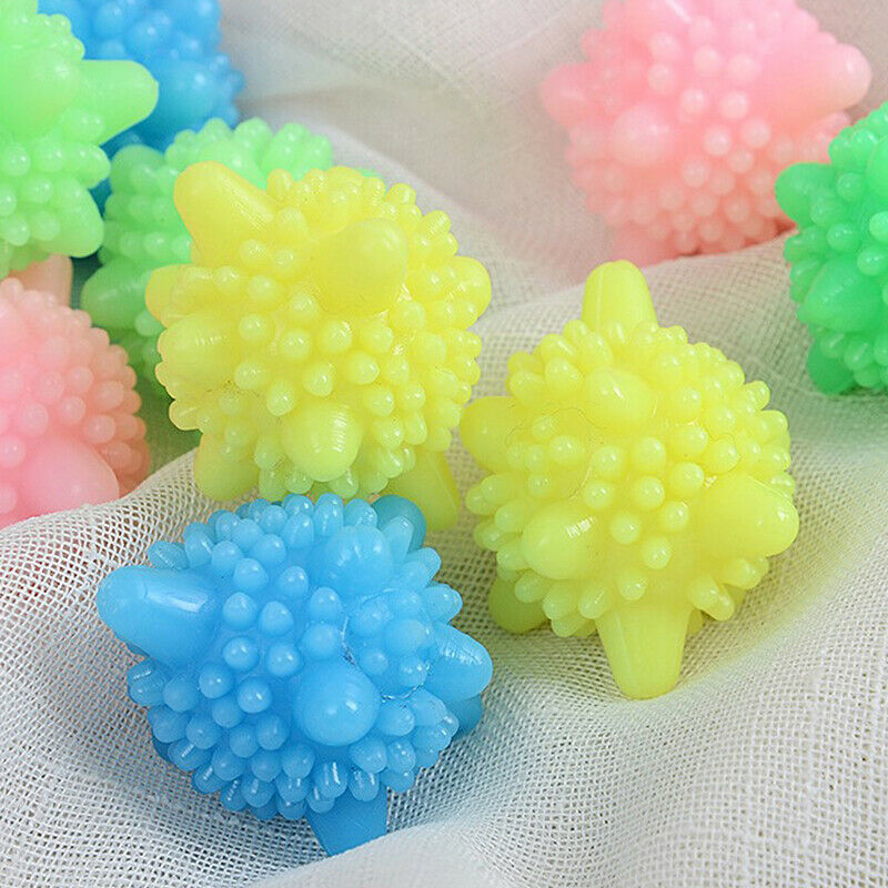 6PCs Magic Washing Machine Clothes Softener Starfish Shape Solid Cleaning Ba XC