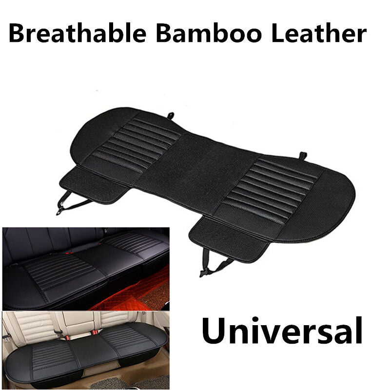 138*49cm Car Rear Seat Cover Universal Bamboo Charcoal Cushion Pad for 5seat Car