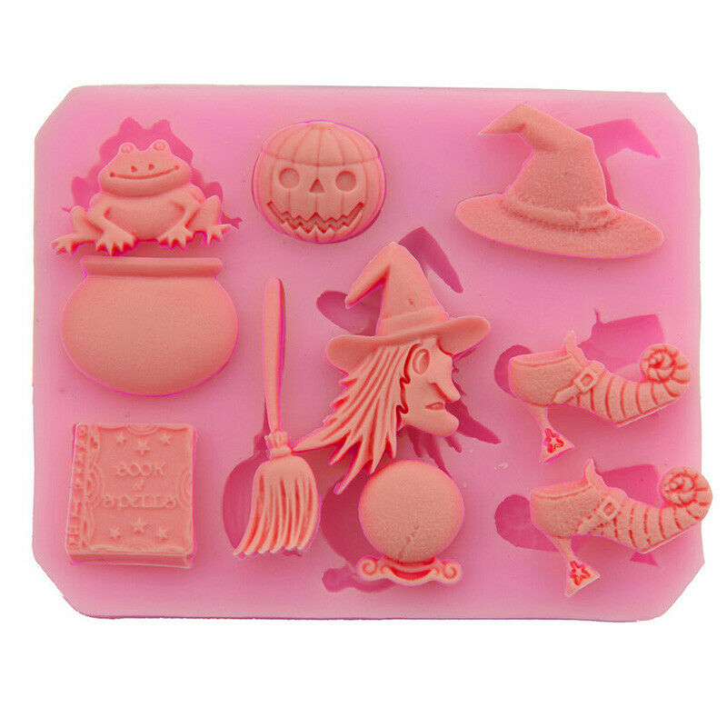 Halloween Cake Silicone Mold Home Kitchen Pumpkin Shape Decoration Baking.l8