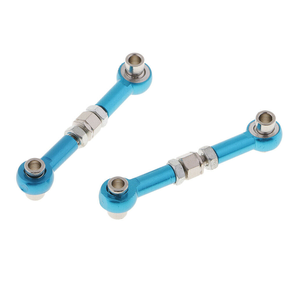 Metal Linkages Front Rear Steering Pull Rod for HSP 94103 On-road Drift Car