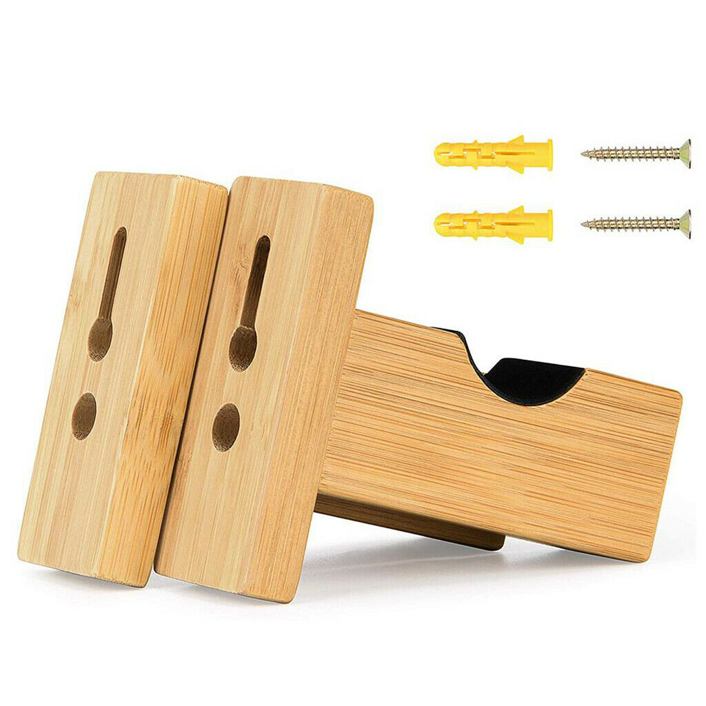 Solid Wood Bracket Wall Body Hanger Wooden Baseball Bat Bat Display