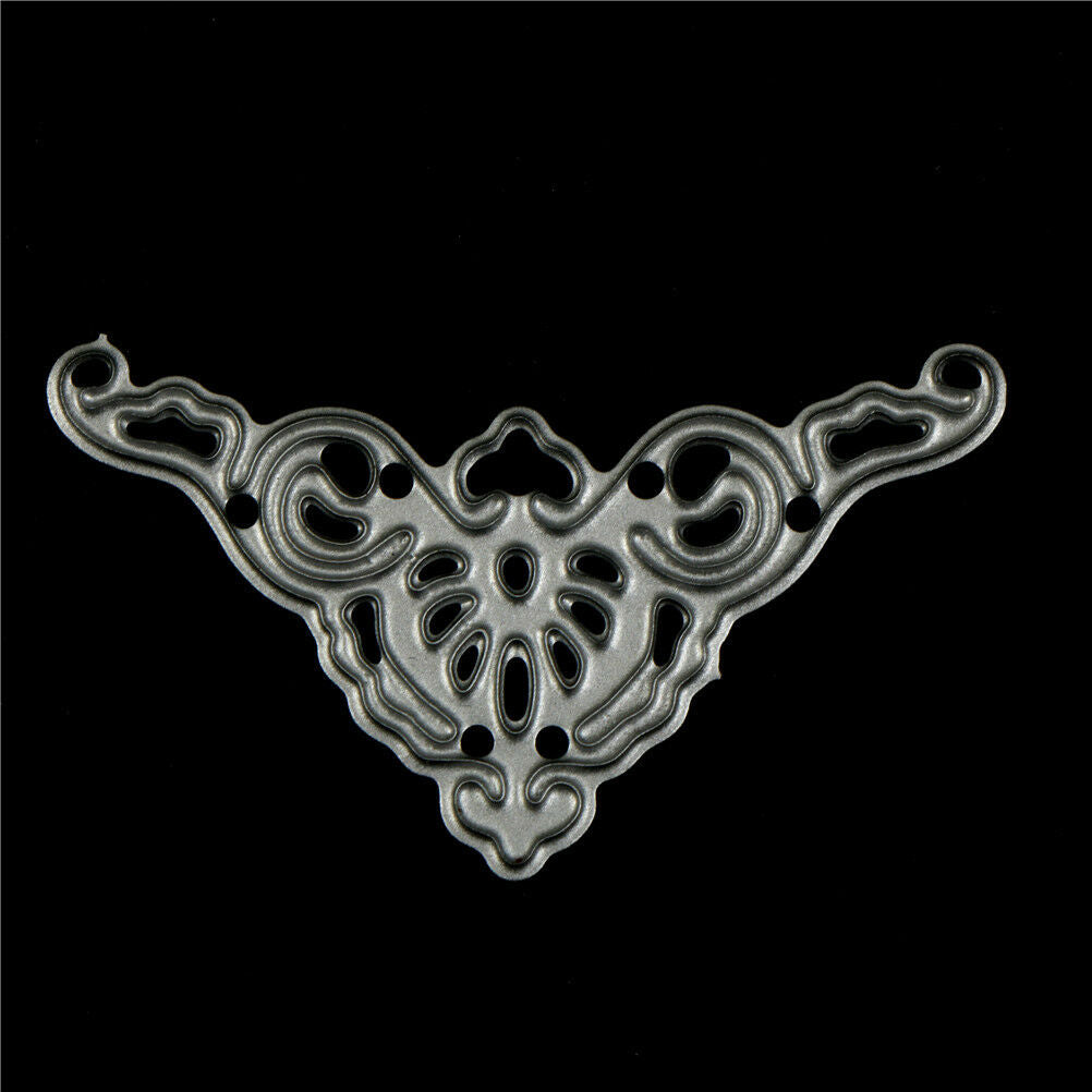 Lace corner Metal Cutting Dies Stencil For DIY Scrapbooking Album Cards De.l8