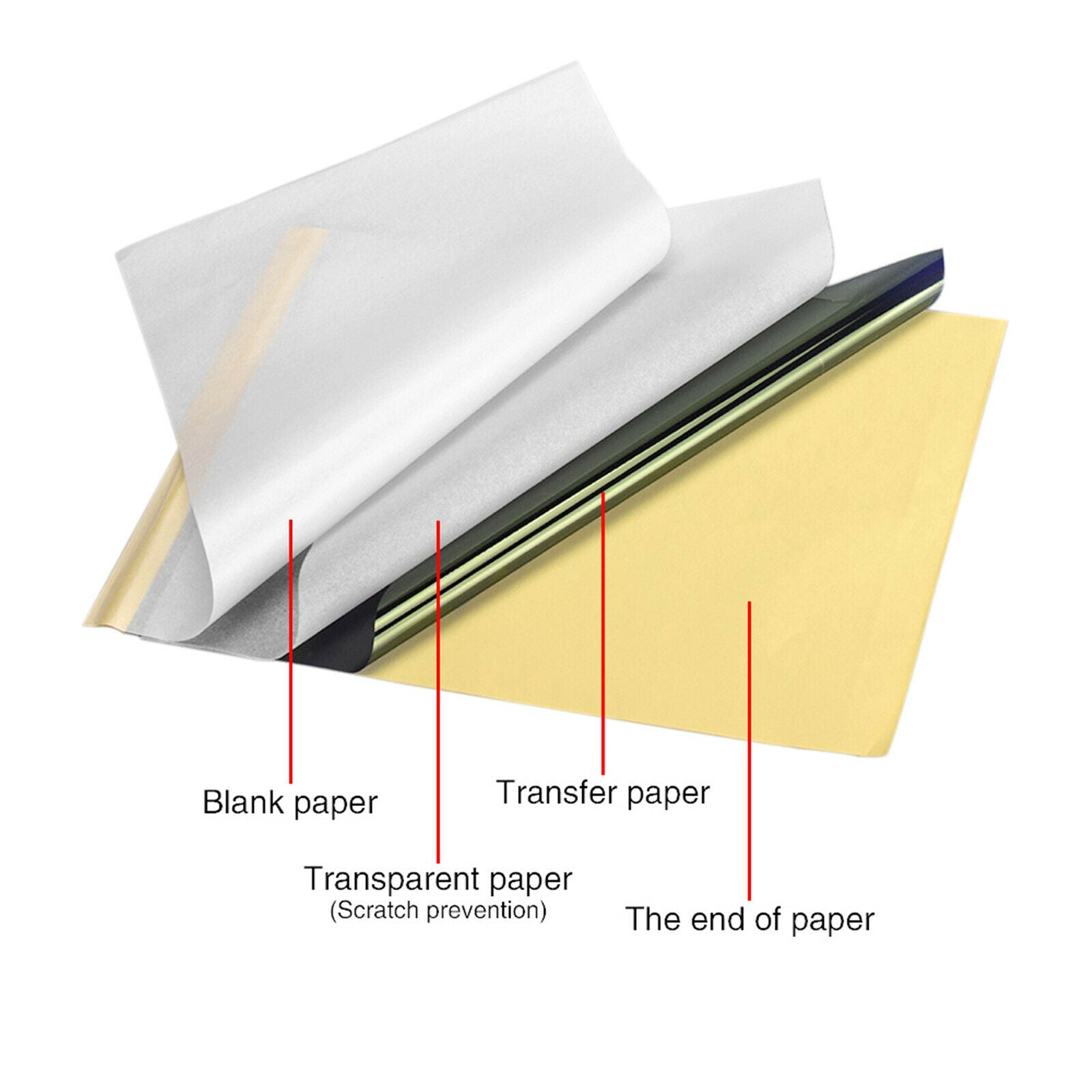 Tattoo Stencil Transfer Paper Thermal Tracing Paper A4 Tattoo Supplies