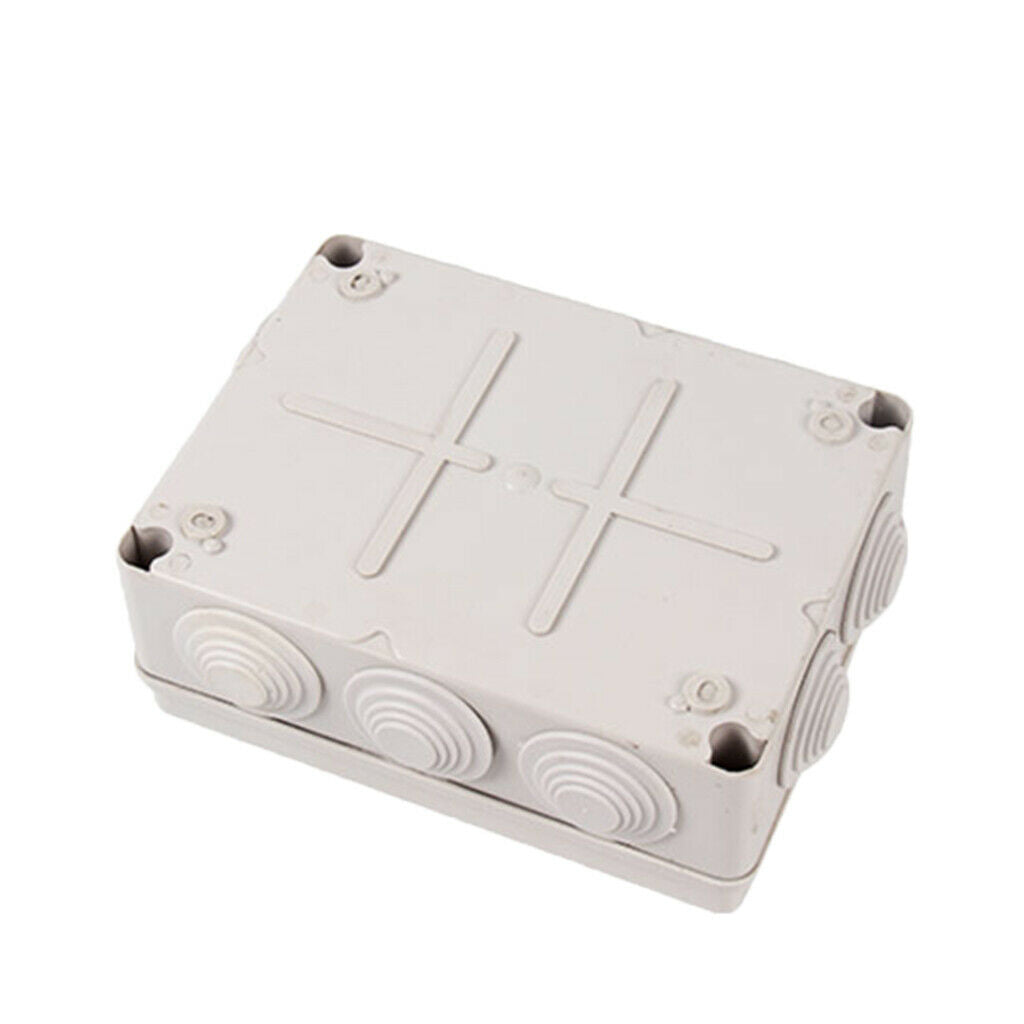 Waterproof Junction Box ABS Plastic White IP66 Fine Workmanship