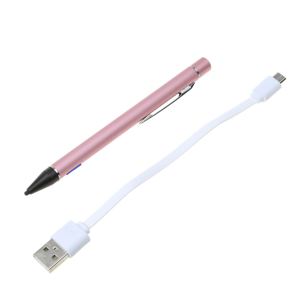 2.0mm Capacitive Pen Touch Pen Stylus Drawing Pen USB Charging for