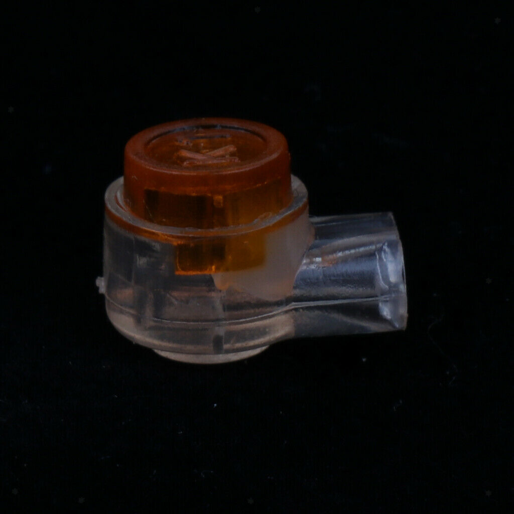 Plastic Waterproof Single-Pole Double-Core Telecom Connector for Telephone
