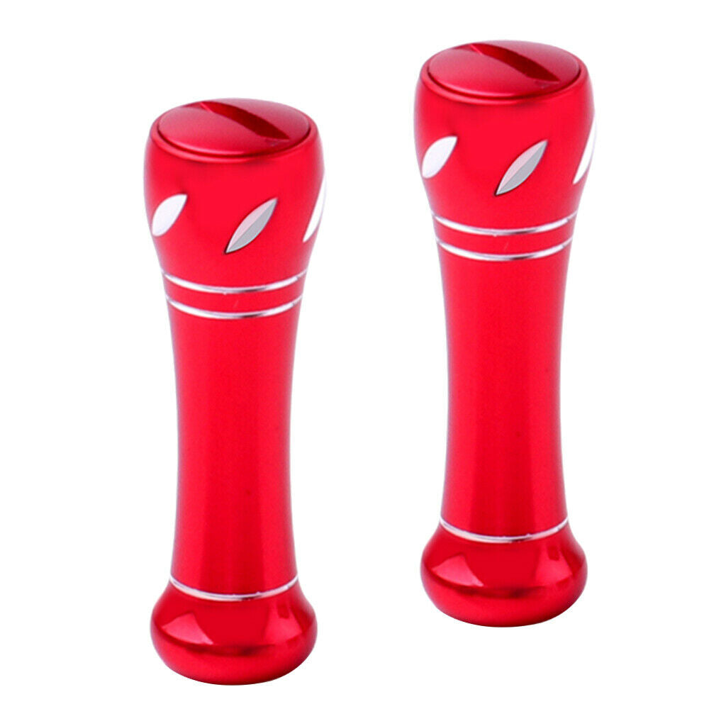 2 Pieces CNC Full Metal  Reel Handle Knob for SHIMANO Baitcasting