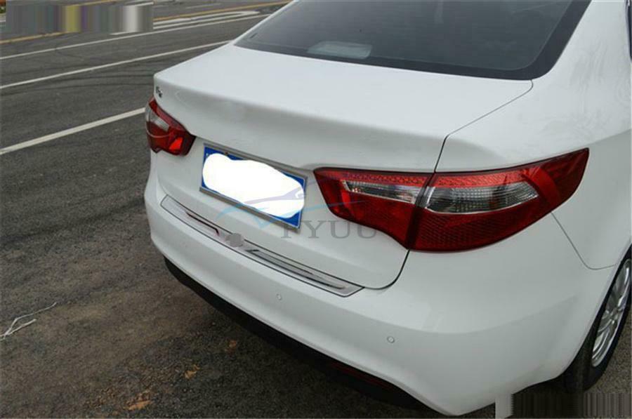 1Piece Stainless Steel With ABS Car Door Sill Welcome Pedal Protector Trim Cover
