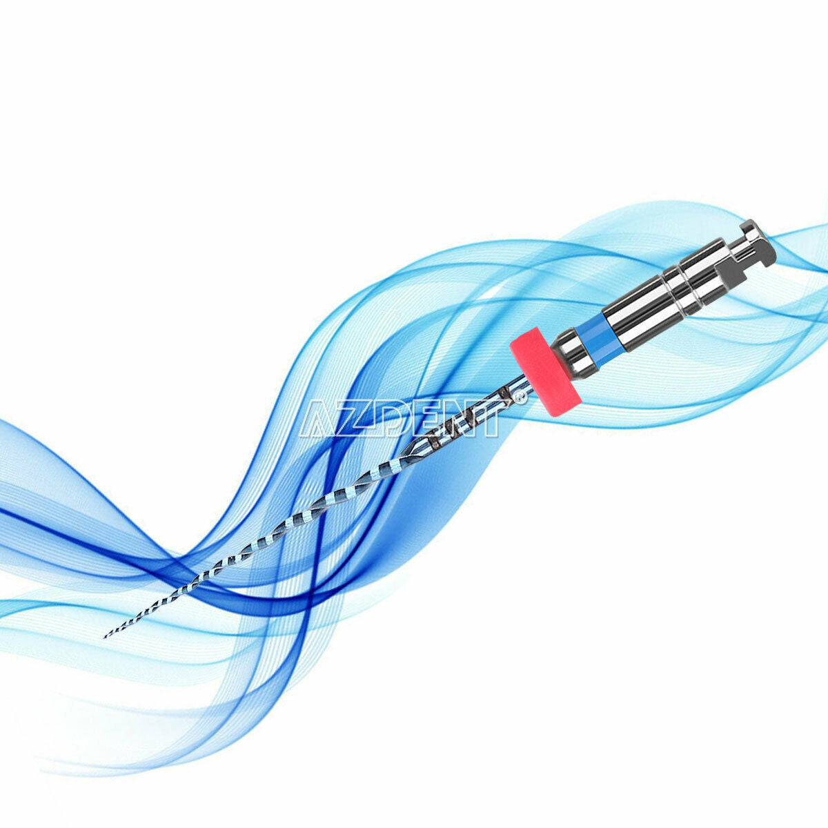 3 Pack Dental Endo V Blue Engine Use NITI Root Canal Rotary File 25mm 04 #15-#40