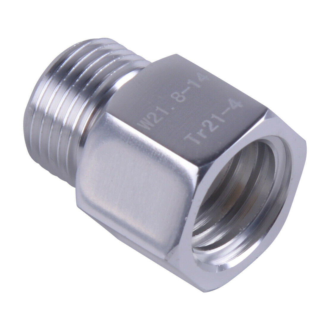 T21-4 to W21.8-14 Adapter CO2 Cylinder Tank fit for SodaStream Aluminum as