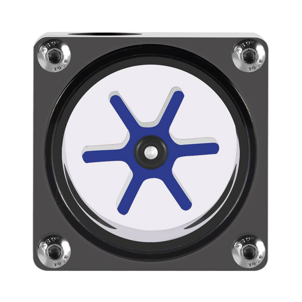 Water Cooling Flow Meter Indicator 3 Ways G1/4 Thread f/ PC Water Cooling System