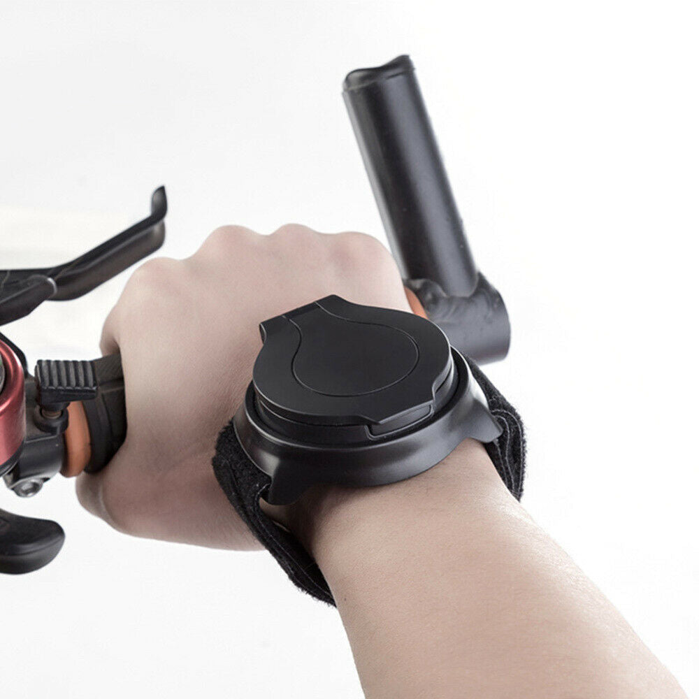 Bicycle Back Mirror Arm Wrist Strap Rear View Rearview Cycling Bike Safe Mirror