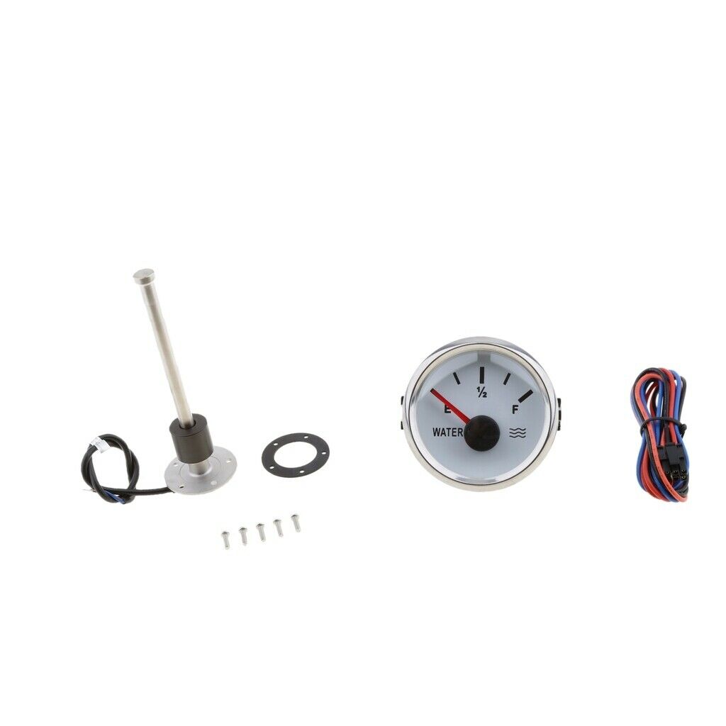 200mm Water & Liquid Water Level Gauge Sensor & 52mm Water Gauge for Boat